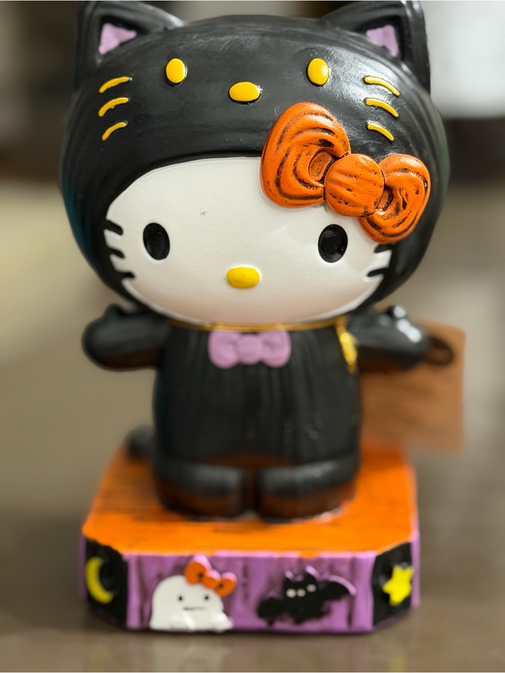 Hello Kitty Black Cat Figurine Holiday Collectibles